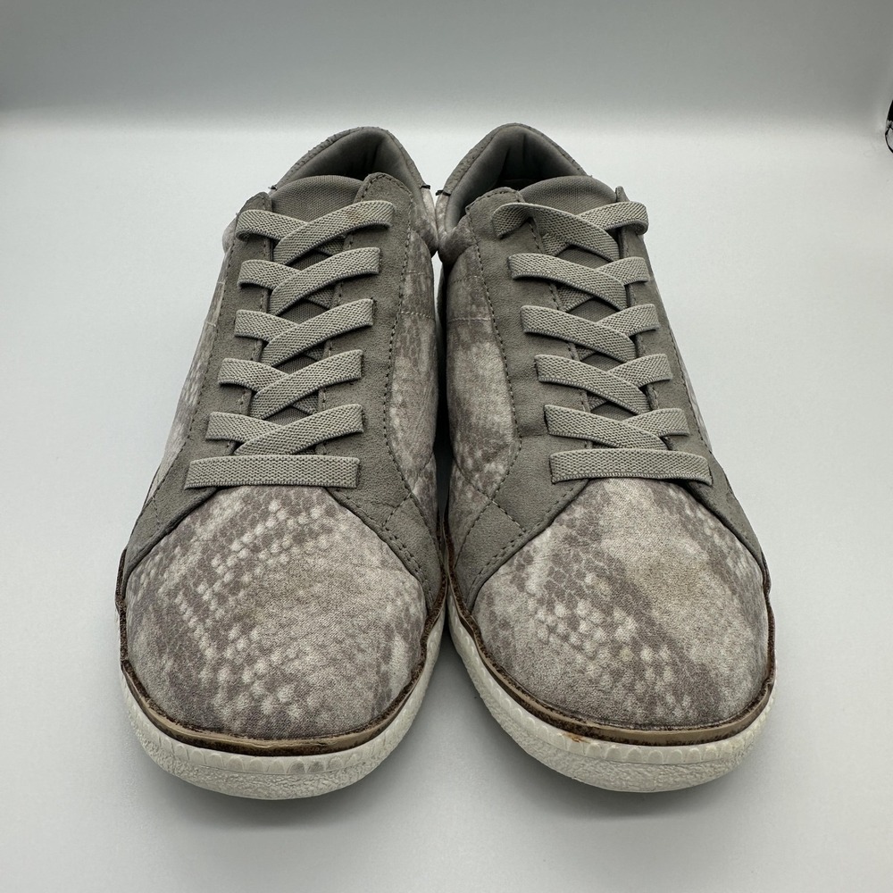 Dr Scholls Seaside Shoes Womens Size‎ 9 Gray Snake Print Comfort Sneakers